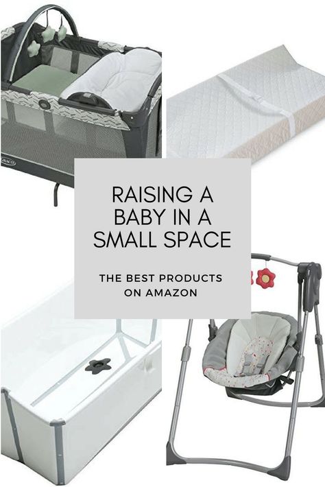 Baby Crib With Changing Table, Compact Changing Table, Changing Table Small Space, Nursery With Pack And Play, Pack N Play Nursery, Pack And Play As Crib, Tiny Nursery Space, Best Cribs For Baby, Small Changing Table