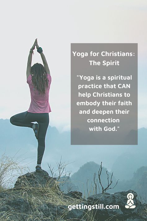 Yoga is meant to be a spiritual practice and cultivates awareness of our spiritual nature. The popularity of the practice of yoga illustrates the underlying desire of ALL people to find connection and communion with God. Yoga CAN help Christians to embody their faith and deepen their connection with God.  But some believe that practicing yoga is wrong for Christians. How should Christians respond? #christcenteredyoga #yoga #christian #christianyoga Christian Yoga Quotes, Christian Yoga, Connection With God, Spiritual Nature, Yoga Lessons, Spiritual Yoga, Benefits Of Yoga, Yoga Philosophy, Gentle Yoga