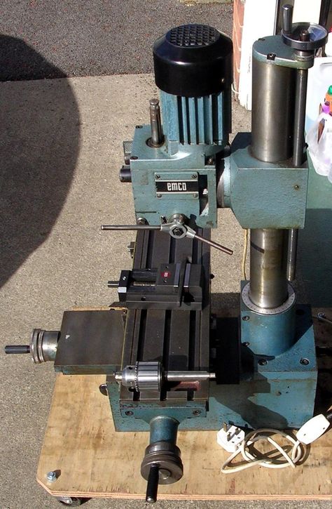 Benchtop Milling Machine, Small Milling Machine, Milling Machine Projects, Metal Mill, Milling Machine For Sale, Vertical Milling Machine, Metal Working Machines, Homemade Lathe, Machine Shop Projects