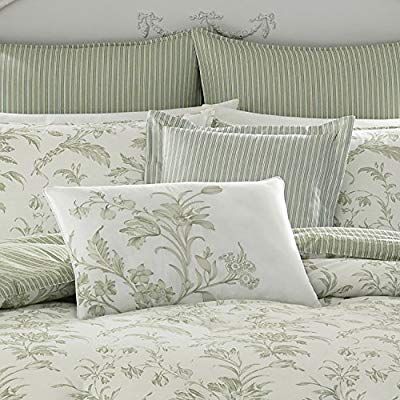 Ashley Bedding, Natalie Green, Green Comforter Sets, Whimsical Aesthetic, Green Comforter, Cotton Comforter Set, 100 Cotton Duvet Covers, King Size Comforters, Bed Cushions