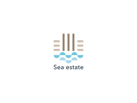 Logos, Sea Logo Design, Logo Design Japanese, City Logos Design, Sea Vector, Sea Logo, Museum Logo, Property Logo, Surf Logo