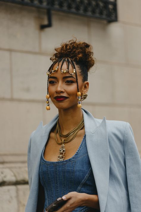 Afro Style, Natural Hair Styles Easy, Paris Fashion Week Street Style, Beauty Looks, Afro Punk, African Braids, African Braids Hairstyles, 4c Hairstyles, Hair Crush
