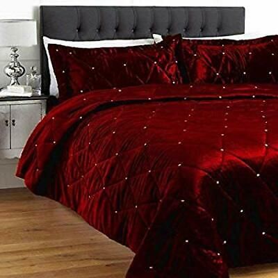 Magenta Bedding, Velvet Bed Sheets, Draps Design, Luxury Bedroom Sets, Velvet Duvet Cover, Bed Cover Design, Designer Bed Sheets, Velvet Bedding Sets, Velvet Duvet