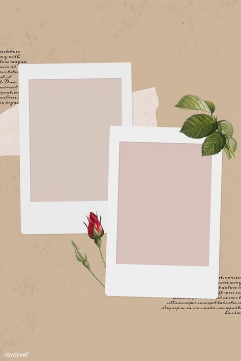 Blank collage photo frame template on beige background vector | premium image by rawpixel.com / NingZk V. #vector #vectoart #digitalpainting #digitalartist #garphicdesign #sketch #digitaldrawing #doodle #illustrator #digitalillustration #modernart #frame Collage Photo Frame Template, Frame Template Aesthetic, Picture Frame Template, Photo Frame Template, Collage Photo Frame, Polaroid Template, Template Aesthetic, Photo Frame Wallpaper, Picture Templates