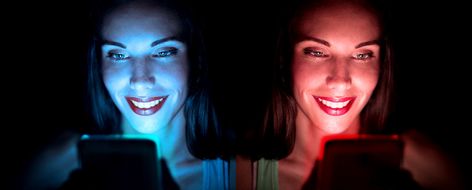 What Is a Blue Light Filter and Which App Works Best? Computer Basics, Root Your Phone, Cell Phone Hacks, Phone Lighting, Filters App, Red Filter, Colour Architecture, Smart Bulbs, Don't Sleep