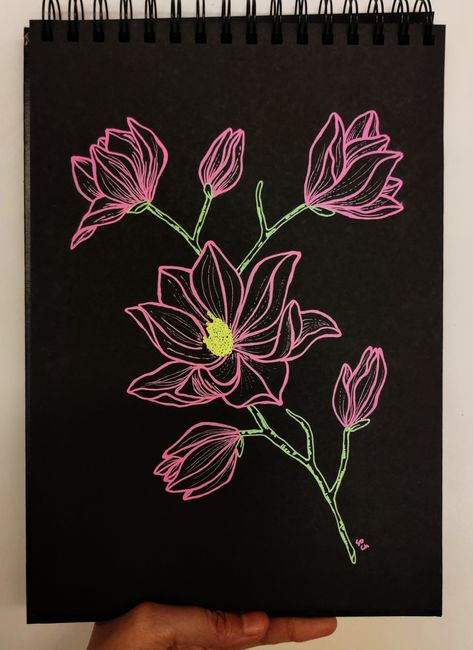 Available on my Etsy Store Drawing Ideas For Black Paper, Scratchboard Art Easy, Doodle On Black Paper, Scratch Book Art, Drawing On Black Paper, Easy Butterfly Drawing, Easy Mandala Drawing, Scratchboard Art, Black Paper Drawing