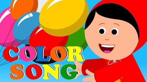 Colors Song Vibgyor Colour, Abc Kids Tv, Colors Song, Rhyming Preschool, Color Song, Best Nursery Rhymes, Shape Songs, Rainbow Songs, Songs For Toddlers