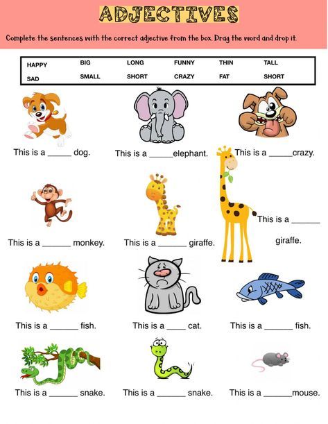 Adjectives For Grade 2 Worksheets, English Grammar Grade 2 Worksheets, 2 Nd Class English Worksheet, English 2nd Grade, Worksheet For 1st Grade English, Adjective Worksheets 2nd Grade, Grade 2 Adjectives Worksheet, Adjective Worksheet For Class 2, English For 2nd Grade