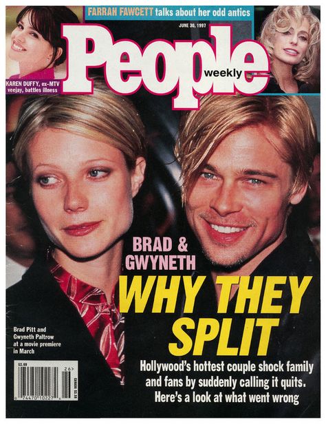 19 Perfect People Magazine Covers From The 1990s Karen Duffy, People Magazine Covers, Newspaper Headlines, Christina Perri, Baby George, Perfect People, Royal Babies, Farrah Fawcett, Diana Ross