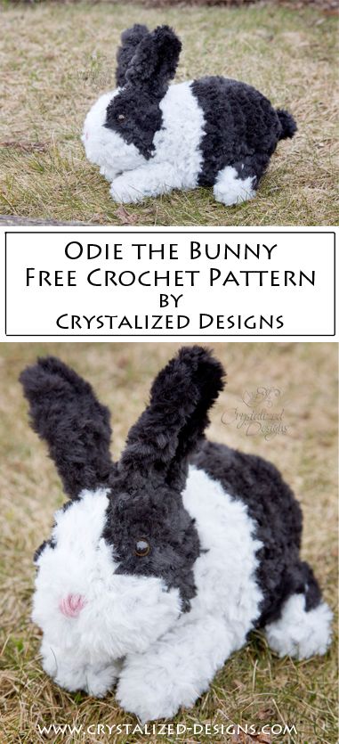 Amigurumi Patterns, Crochet Bunny Patterns, Crochet Rabbit Free Pattern, Bunny Patterns, Crochet Mignon, Confection Au Crochet, Crochet Bunny Pattern, Easter Crochet Patterns, Crochet Rabbit