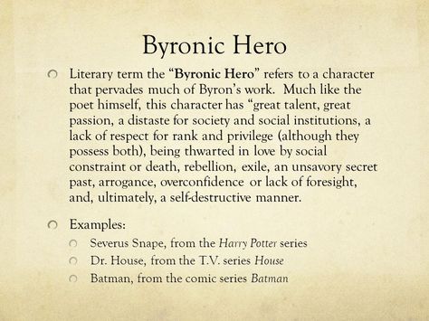 Character Traits: L. Visconti - The Byronic Hero, (a creation figure of a favorite poet of mine, Lord Byron) Byronic Hero Aesthetic, Liminal Library, Magical Writing, Russian Romance, Writers Nook, Gothic Writing, Byronic Hero, English Literature Notes, Secondary Characters