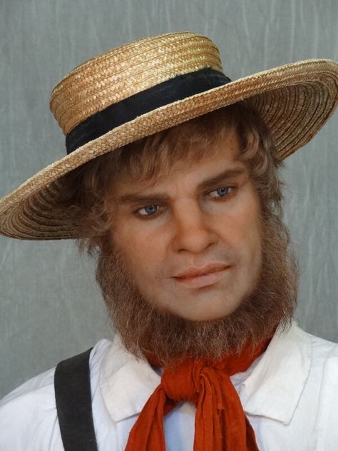 Amish Man | Animatronics | Sally Corp Technology, Hats, Amish Man, Amish Men, Latest Technology, Panama Hat, Quick Saves