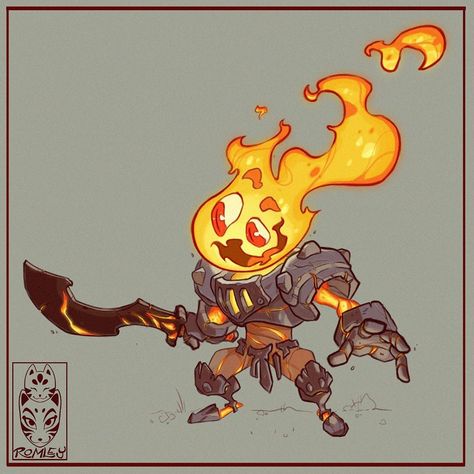 Fire Elemental Character Design, Flame Character, Fire Character Design, Elemental Character, Fire Creature, Fire Character, Fire Elemental, Flame Decals, Skeleton Face