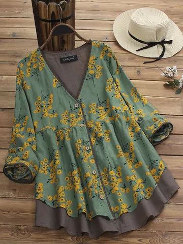 Long Shirts, New Blouse Designs, Fashion Tops Blouse, Cheap Blouses, Mode Hijab, Kurta Designs, Long Shirt, Blouse Vintage, Plus Size Blouses