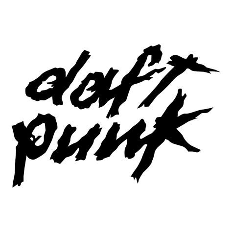 Daft Punk Logo Punk Band Logos, Punk Bands Logos, Daft Punk Albums, Punk Logo, Band Logo Design, Electric Music, Punk Tattoo, Rock Band Logos, Doodle Tattoo