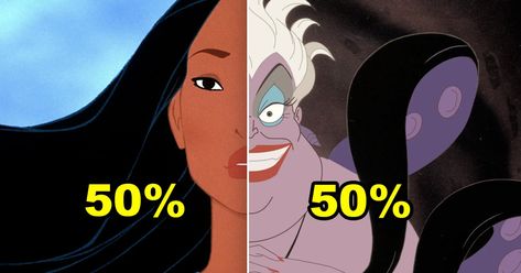 This 50-Question Disney Personality Test Will Reveal Which Villain And Princess You're Most Like Evil Disney Characters, Crush Quizzes, Buzzfeed Quizzes Disney, Famous Villains, Disney Quizzes, Disney Quiz, Evil Disney, Disney Villain, Dating Girls