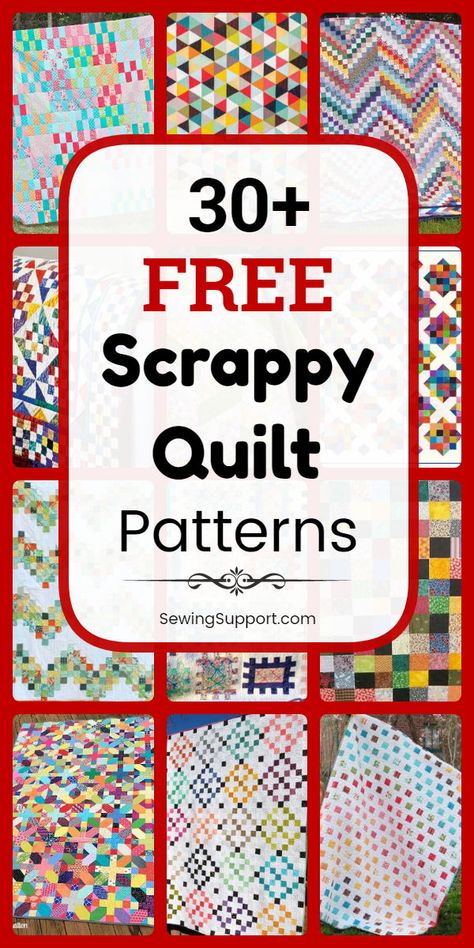 Amigurumi Patterns, Patchwork, Free Quilt Patterns Printables, Scrappy Quilting, Crumb Quilt, Scrappy Quilt Patterns, Scrap Fabric Projects, Quilt Block Patterns Free, Bonnie Hunter