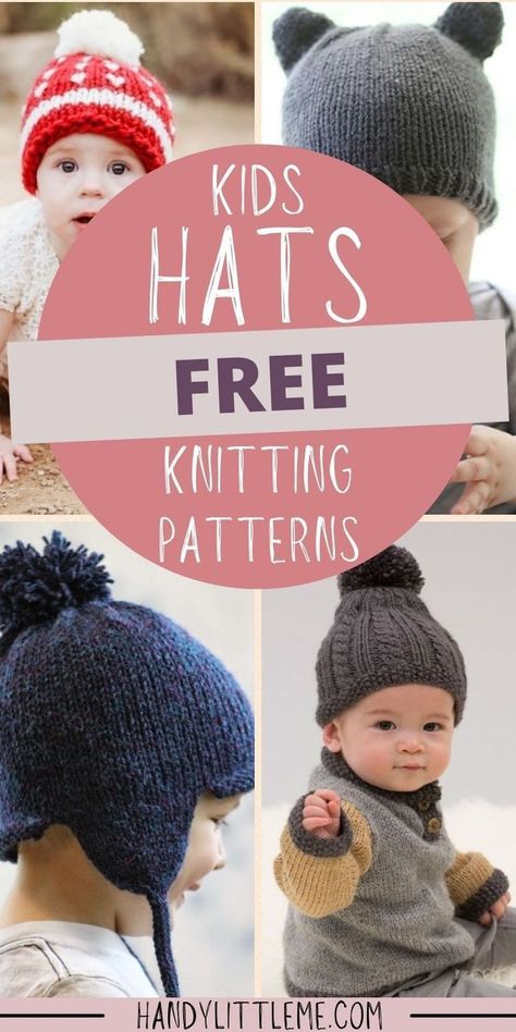 Amigurumi Patterns, Toddler Hat Pattern, Child Hat Knitting Pattern, Baby Hats Knitting Free, Baby Boy Knitting Patterns Free, Kids Hats Patterns, Baby Hat Knitting Patterns Free, Knitting Space, Boys Knitting Patterns Free