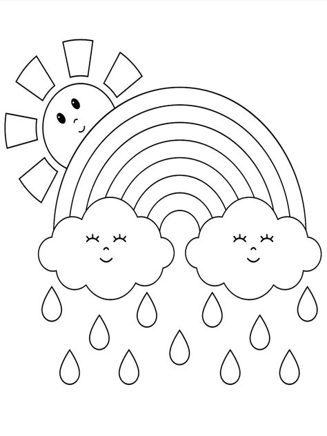 Visit our collection to download 50+ Winter coloring pages -> Click on the picture. Coloring sheets Weather. Free coloring pages for kids printables. Activity pages for kids. #coloringsheets #preschoolcoloringpages #Weathercoloringpages Spring Weather Coloring Pages, Coloring Sheets For Kindergarten Free Printable, Spring Coloring Sheets For Preschool, Spring Preschool Coloring Pages, Weather Pictures For Kids Free Printable, Weather Coloring Pages Free Printable, Nature Coloring Pages Free Printable, Winter Drawings Easy For Kids, Spring Coloring Sheets Free Printables