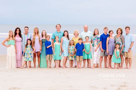 Extended family beach photography, Large family beach idea, Mint/cobalt/lilac wardrobe, what to wear for family photos, cool palette beach photos, Large Family Beach Pictures Outfits, Large Family Beach Photos Color Schemes, Beach Large Family Photos, Beach Photo Outfit Ideas Family Color Palettes, Large Family Beach Pictures, Large Family Beach Photos, Lilac Wardrobe, Beach Family Photo Outfits, Beach Family Photos Outfits