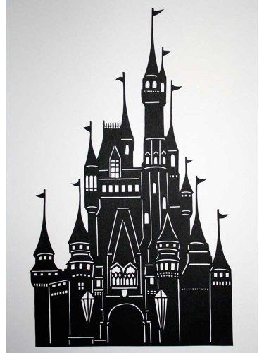 Free printable Castle stencils and templates Disney Castle Silhouette, Drawing Dragon, Castle Silhouette, Castle Tattoo, Disney Quilt, Cinderella's Castle, Disney Silhouette, Disney Silhouettes, Images Disney