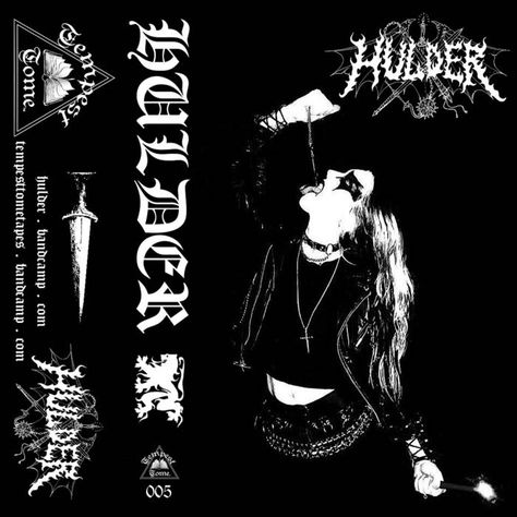 Interview with Hulder – Belgian/American One Woman Black Metal. Black Metal Poster, Black Metal Aesthetic, Black Metal Style, Asleep At The Wheel, Types Of Goth, Pantera Band, Black Metal Girl, Rock Poster Art, Black Metal Art