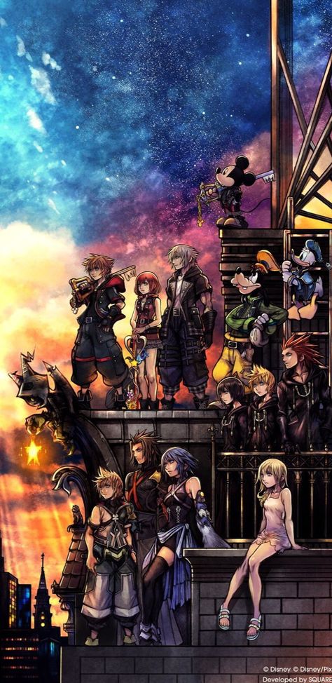 Kingdom Hearts 3 Art Kingdom Hearts, Iphone, Hearts Iphone Wallpaper, Kingdom Hearts 3, Iphone Wallpaper, I Hope