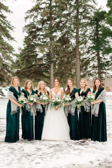 Emerald green velvet bridesmaids dresses, winter wedding color palette, emerald wedding dresses, velvet bridesmaid dress Winter Bridesmaid Dresses Emerald Green, Emerald Green Velvet Bridesmaid Dress, Emerald Green Bridesmaid Dresses Winter Long Sleeve, Winter Velvet Wedding Dress, Dark Green Christmas Wedding Theme, Bridesmaids Dresses Velvet, Quito, Winter Emerald Green Bridesmaid Dresses, January Wedding Emerald Green