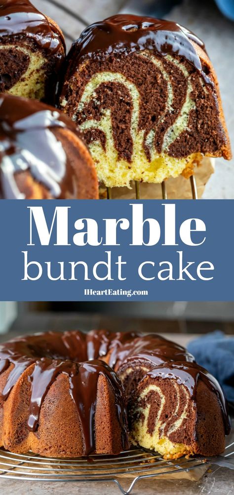 Cake Recipes Marble, Marble Cake Recipe Moist, Marble Bundt Cake Recipe, Bundy Cake, Marble Bundt Cake, Cake Recipe Moist, Bunt Cake Recipe, Marble Cake Recipe, Marble Pound Cakes