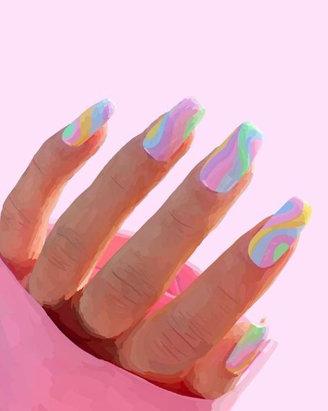 Check out my profile 💕 Graffiti, Pastel Nail, Pastel, Bubble Nails, Nail Art Videos, Cute Cartoon Pictures, Cartoon Pics, My Profile, Cute Cartoon