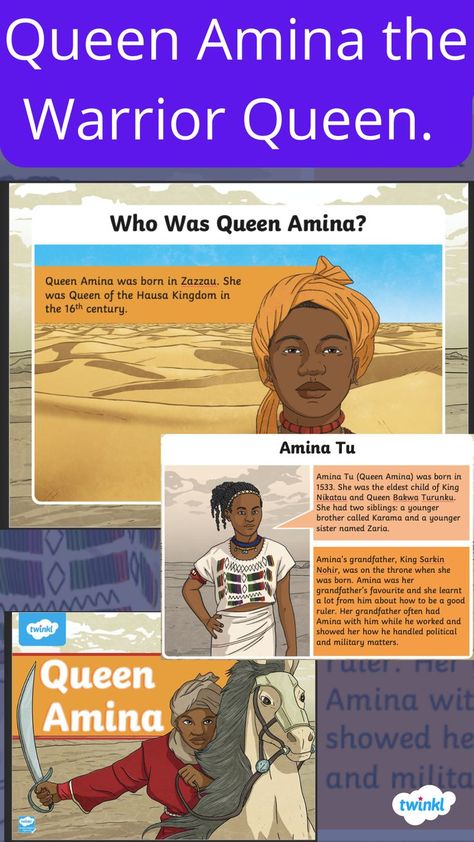 Queen Amina the Warrior Queen. Queen Amina Of Zaria, Nigerian Language, Queen Amina, Warrior Queen, Video Editing Apps, Education Motivation, Younger Sister, African Queen, The Warrior