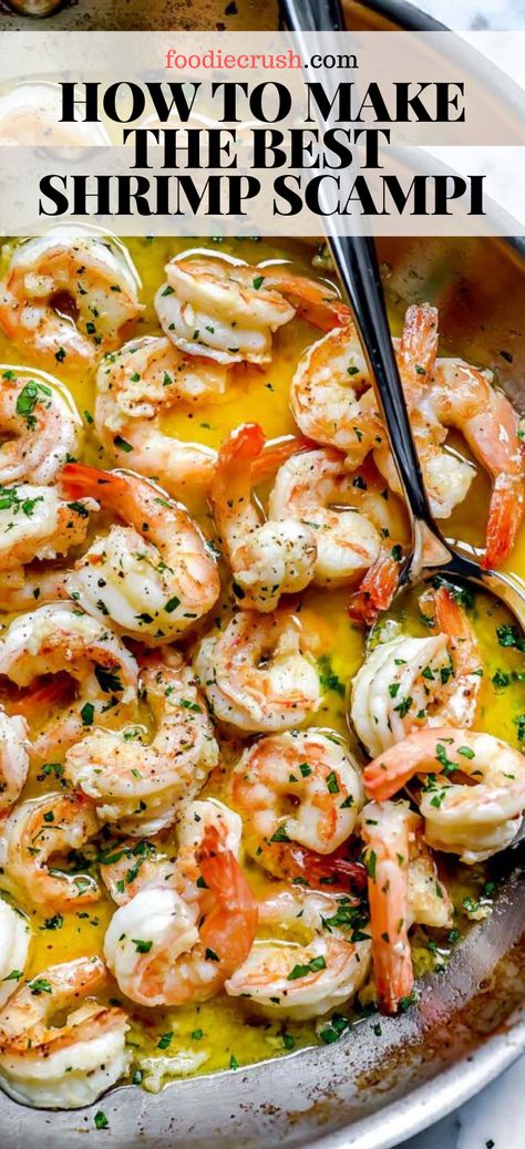 Best Shrimp Scampi, Shrimp Scampi Recipe, Scampi Recipe, Shrimp Dinner, Idee Pasto, Shrimp Recipes For Dinner, Shrimp Recipes Easy, Shrimp Dishes, Shrimp Scampi