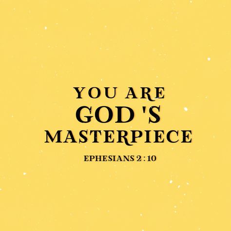 Yellow Bible Verse, Confident Words, Gods Masterpiece, Yellow Quotes, God's Masterpiece, Yellow Words, Scripture Wallpaper, Iphone Wallpaper Yellow, Yellow Aesthetic Pastel