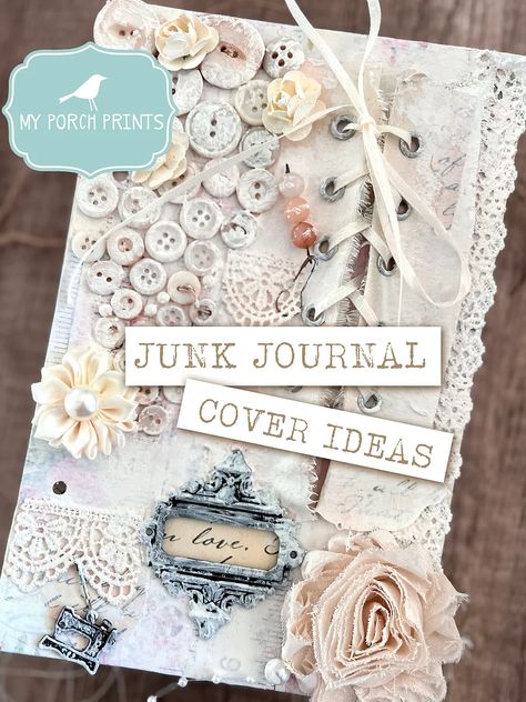 Tela, Junk Journal Cover Ideas, Junk Journal Page Ideas, Envelope With Flowers, Journal Words, Journal Cover Ideas, Junk Journal Ideas, Envelope Cover, Journal Techniques