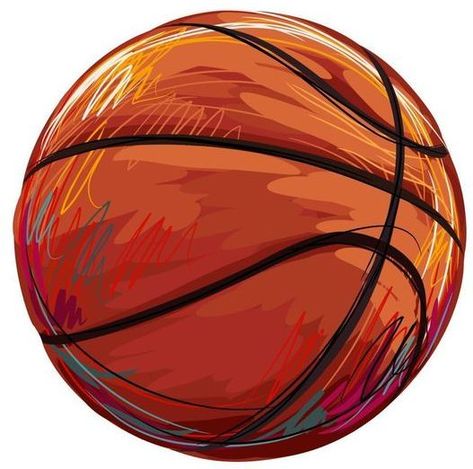 Bola Basket Aesthetic, Basketball Painting, Basketball Drawings, Basket Anime, Ball Aesthetic, Bola Basket, Basket Nike, Ball Drawing, Basketball Posters