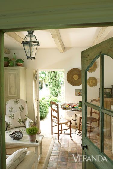 Restored Farmhouse In France - Old World Charm - Country Living#slide-2 Restored Farmhouse, Homes In France, French Country Living, French Living, French Country Design, French Country Living Room, Country Living Room, French Cottage, French Country Cottage