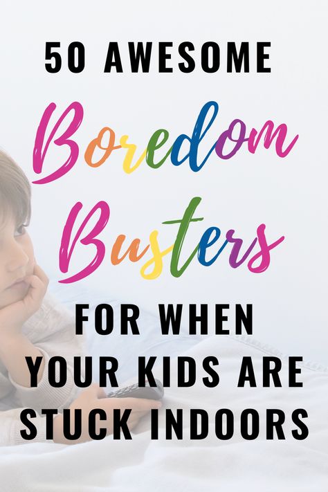 Check out these boredom busters for kids so you'll be ready the next time your kids complain about being bored! #boredombusters #boredombustersforkids #boredombustersforteens #boredombustersforkidsfreeprintable #boredombustersforteenagers Kids Bored List, Easy Stuff To Do When Bored, Summer Bored List, Kids Boredom Activities, Boredom Busters For Teens, Activities For Bored Kids, Summer Inside Activities For Kids, Summer Boredom Busters For Kids, Bored Kids Ideas