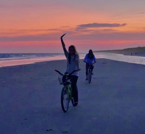 vsco beach bike rides Riding Bikes On The Beach Aesthetic, Beach Bicycle Pictures, Biking On The Beach Aesthetic, Biking At The Beach, Bike At The Beach, Biking On The Beach, Beach Bike Ride Aesthetic, Bike Instagram Pictures, Beach Bike Pictures