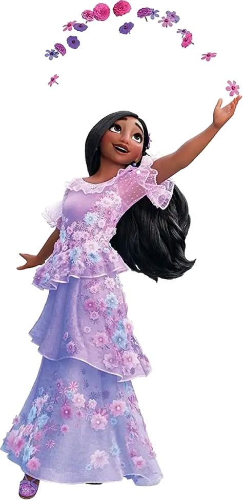Isabella Madrigal is one of the characters from Disney's Encanto. Julieta Madrigal, Princess Theme Cake, Luisa Madrigal, Isabella Madrigal, Disney Png, Isabela Madrigal, Mirabel Madrigal, Mulan Disney, Cute Pastel Wallpaper