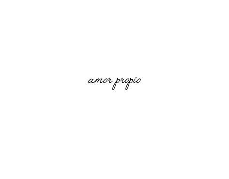 Self Love In Spanish Tattoo, Small Spanish Tattoos Words, Small Tattoo Self Love, Amor Font Tattoo, Selflove Tattoo Words, Amor Tattoo Fonts Words, Spanish Words Tattoo, Amore Tattoo Fonts, Spanish Tattoos Words