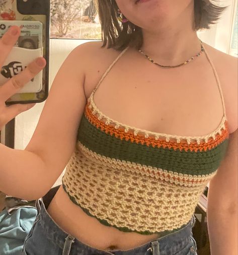 Multicoloured Crochet Top, Mesh Crochet Tank Top, Crochet Concert Top, Crochet Top Straps, Star Top Crochet, Crochet Mesh Tank Top, Crochet Star Top, Spagetti Tops, Crochet Tank Top Free Pattern