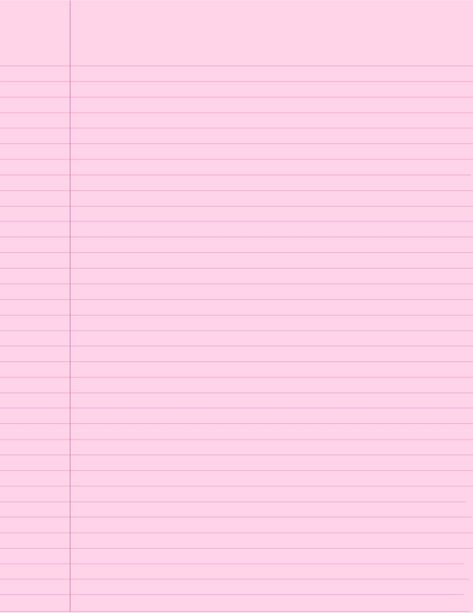 Pink Notebook Paper - Notability Gallery Pink Paper Printable, Cute Notebook Wallpaper, Pink Lined Paper Background, Note Book Paper Wallpaper, Cute Notes Template Pink, Pink List Template, Colored Notebook Paper, Pink School Background, Pink Goodnotes Template