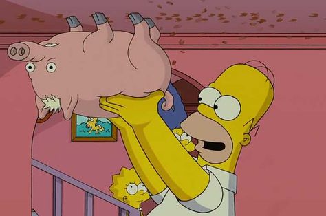 17 Awesome Pieces Of Trivia About The Simpsons Movie Movie Trivia Quiz, Simpsons Movie, Simpsons Funny, Simpsons Tattoo, The Simpsons Movie, Movie Trivia, Simpsons Drawings, Yellow Guy, Simpsons Characters