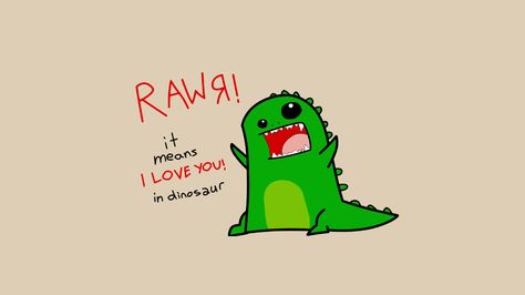 RAWR! It means I LOVE YOU in dinosaur Dinosaur Discord Banner, Laptop Wallpaper Dinosaur, Dinosaur Pc Wallpaper, Rawr Means I Love You In Dinosaur, Dinosaur Laptop Wallpaper, Dinosaur Profile Picture, Dinosaur Wallpaper Laptop, Rawr Dinosaur Cute, Dinosaur In Love