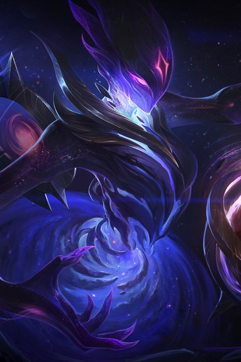 Dark Star Orianna art League of Legends Dark Star Orianna, God Of Stars, Orianna League Of Legends, Star Monster, 3d Karakter, 다크 판타지, Dark Star, Fantasy Monster, Creature Concept Art