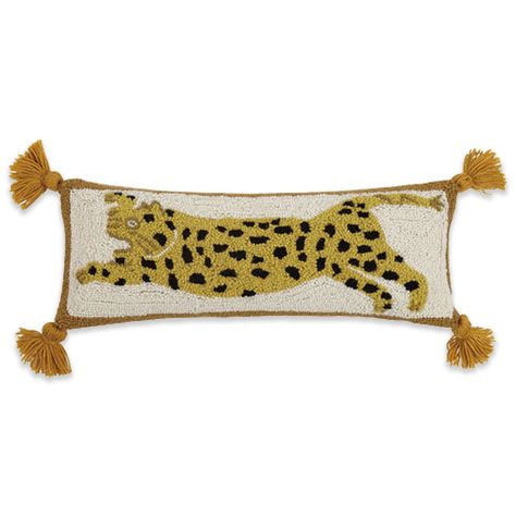 Cheetah Pom Pom Pillow Furbish Studio, Hooked Pillow, Pom Pom Pillows, Justina Blakeney, Wool Throw Pillows, Bright Patterns, Needlepoint Pillows, Wool Throw, Elegant Accessories