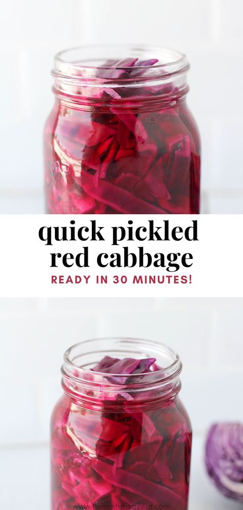 Chicken Recipes Paleo, Slaw For Tacos, Cabbage Tacos, Nourish Bowls, Pickled Vegetables Recipe, Pickled Red Cabbage, Red Cabbage Recipes, Sandwiches Recipes, Red Cabbage Slaw