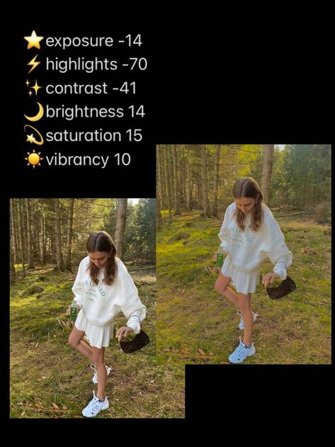 cute bright camera roll settings | Phone photo editing, Vintage photo editing, Photo editing tricks Effects Png, Filter Quotes, Filter Photo, Vintage Photo Editing, Photography Tips Iphone, Photography Editing Apps, Fotografi Iphone, Phone Photo Editing, Quotes Photo