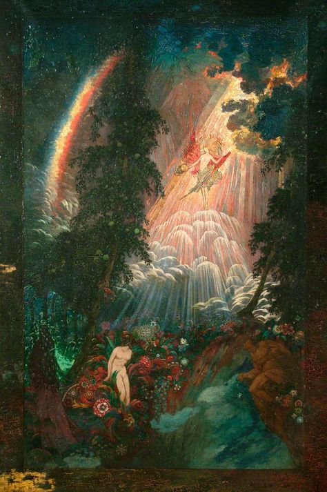 Sidney Herbert Sime, "Illustrative" (nd), oil on canvas (courtesy Sidney H. Sime Memorial Gallery, via Art UK) Art