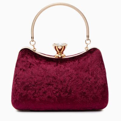 Ladies Purses Handbags Style, Ladies Purses Handbags, Fancy Clutch Purse, Burgundy Clutch, Fancy Clutch, Velvet Bags, Christmas Photo Album, Long Outfit, Hand Bags For Women